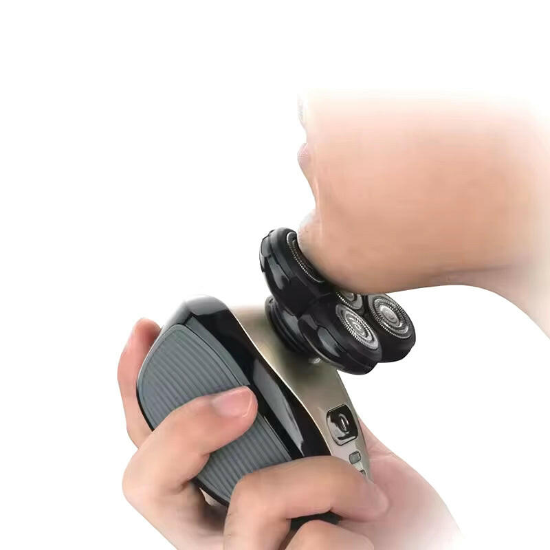 2025 Waterproof Rotary Electric Shaver and Beard Trimmer with 5 Heads - Rechargeable Men's Grooming Tool.