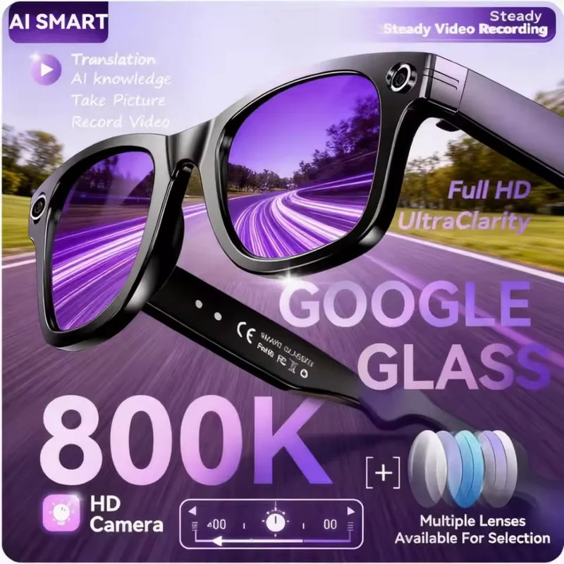800W AI-Powered Smart Glasses