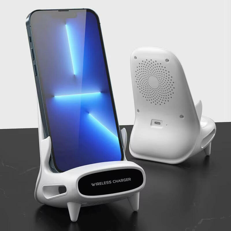 Mini Chair Wireless Fast Charger Multifunctional Phone Holder Charge Dock Station for Huawei Iphone 14 13 Charging Dropshipping.