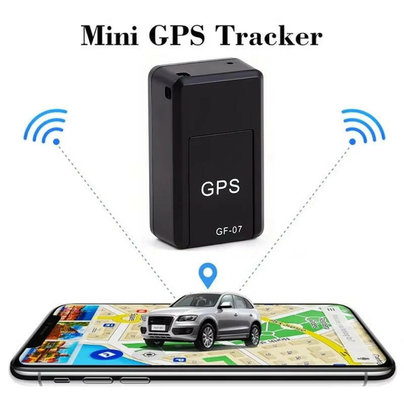 GPS Locator GF-07: Compact and Accurate Vehicle Tracking Device with Easy Installation and Remote Positioning.
