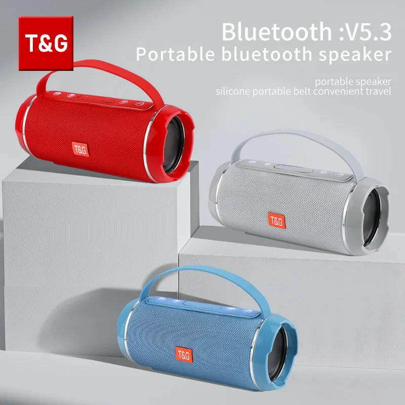 Wireless Bluetooth Speakers - TG116C - Portable Outdoor Subwoofer with Radio and Enhanced Sound Quality.