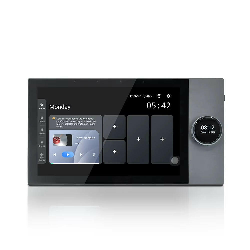 Smart Home Gateway Control Panel with 10-Inch High-Definition Touch Screen Wifi and Bluetooth