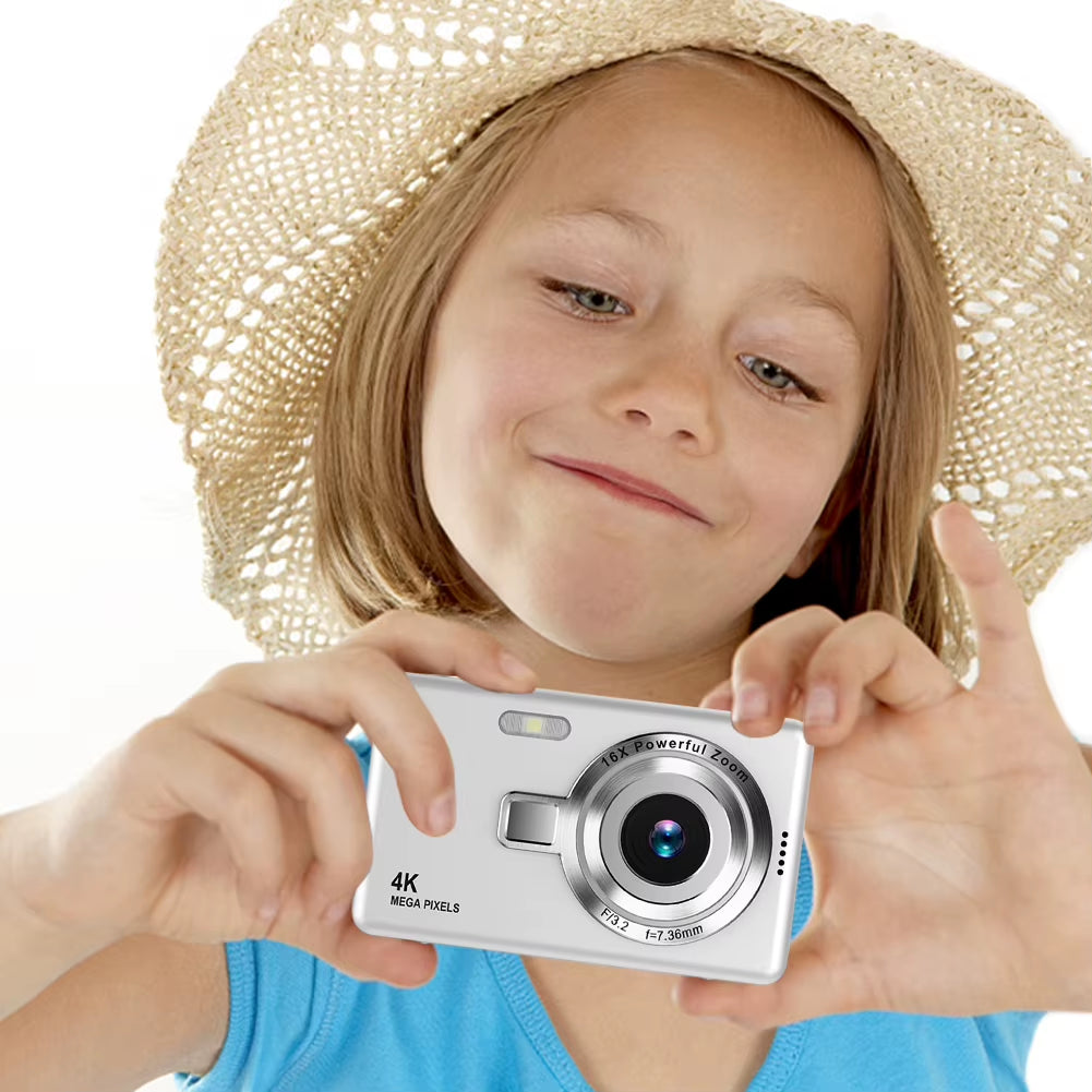 4K HD 1080P Digital Camera with 96MP Autofocus and 2.4-Inch IPS Screen - Portable Vlogging and Photography Camera